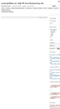 Mobile Screenshot of lymelightwebs.net